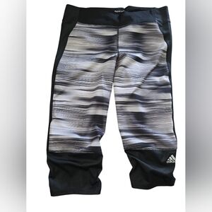 Adidas Black and White Leggings